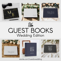 Memories in Ink: Elegant Wedding Guest Books