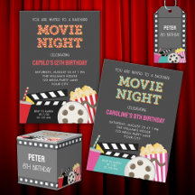 Movie night party