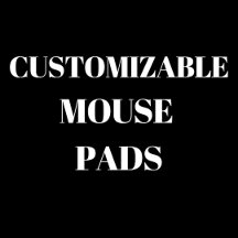 Customizable religious mouse pads
