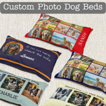 Custom Photo Dog Beds