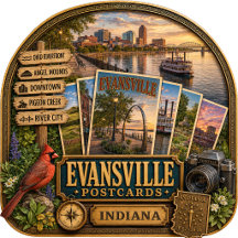 Evansville Indiana Postcards/Gifts