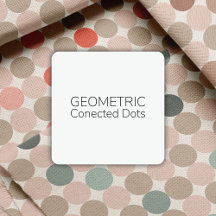 Geometric pattern of connected dots