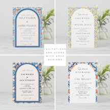 Invitations and Cards With Arch Designs