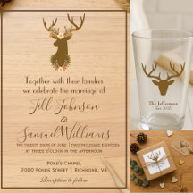 Rustic Deer Country Charm Wedding Suite