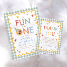 It's Fun To Be One Colorful 1st Birthday