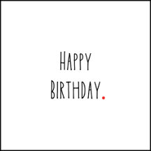 Happy Birthday Cards