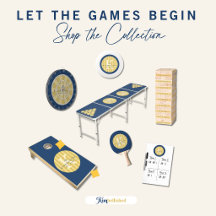 Personalized Monogram Family Games Collection