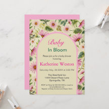 Floral | Vibrant Spring Floral Baby Shower 