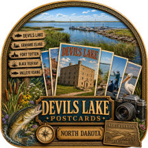 Devils Lake North Dakota Postcards/Gifts