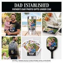 Dad Established Father's Day Photo Gifts Under $50