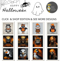 Funny animals in halloween disguise – spooky Humor