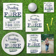 Golf PAR-TEE 4th Birthday