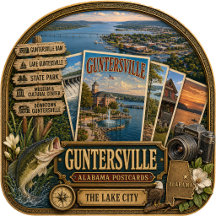 Guntersville Alabama Postcards/Gifts