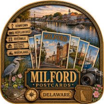 Milford Delaware Postcards/Gifts
