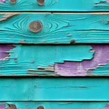 Purple and Turquoise Blue Faux Wood