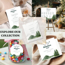 Rustic Woodland Forest Pine Wedding