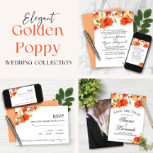 Golden Poppy Wedding