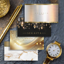 Fierce and Feminine Business Card Templates