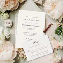 SARAH - WEDDING - Formal Elegant Script Set