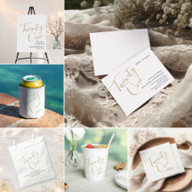 21st Birthday Black and Gold Collection!