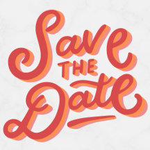 Save the Date Invitations, Magnets