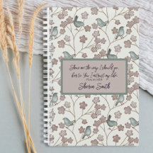 Personalized Planners with Whimsical Patterns