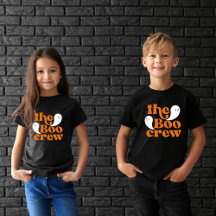 The Boo Crew  Family Matching Halloween T shirts 