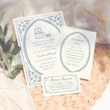 Whimsical Vintage Tea Party Bridal Shower