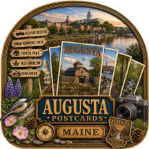 Augusta Maine Postcards/Gifts
