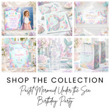 Pastel Mermaid Under the Sea Birthday Party