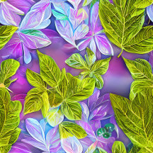 Beautiful Modern Leafy Pattern