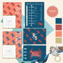Crab Stationery