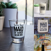 Maid of Honor Wedding Proposal Cards and Gifts