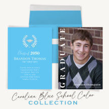 Graduation School Colors Carolina Blue