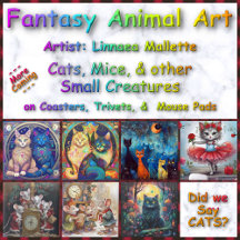 FANTASY ART by Linnaea Mallette - Various Products