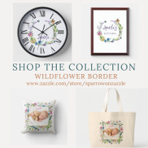 Wildflower Wreath Frames