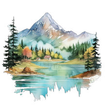 Forest Lakeside Mountain Wedding Suite