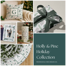 Holly & Pine Christmas Collection