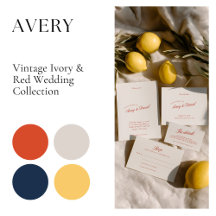 Avery • Modern Timeless Elegant Wedding Suite