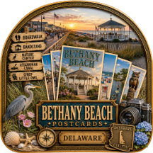 Bethany Beach Delaware Postcards/Gifts