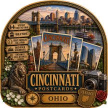 Cincinnati Ohio Postcards/Gifts