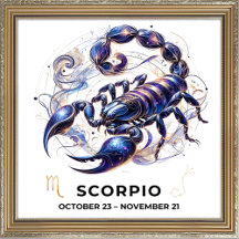 Scorpio Celestial Gifts, Decor & Accessories 