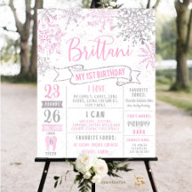 Winter ONEderland Snowflake