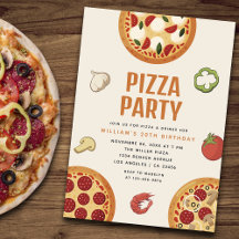 Modern & Italian Any Occasion Pizza Party 
