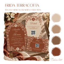 Frida Terracotta • Talavera Wedding Collection