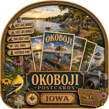 Okoboji Iowa Postcards/Gifts