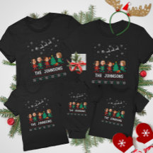 Personalized Funny Face Photo Christmas Elf