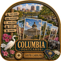 Columbia South Carolina Postcards/Gifts