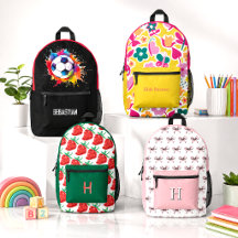 Personalised Kids School Backpacks Collection