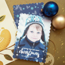 Whimsy Winter Holiday Photo Cards Collection